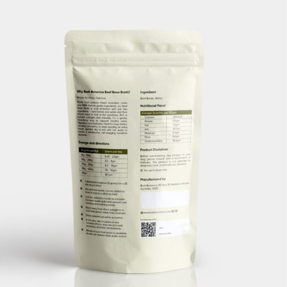 Grass Fed - Beef Bone Broth Powder
